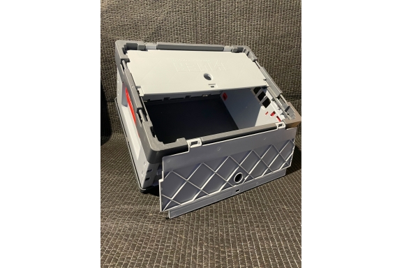 Produktfoto U-Kiste mit Deckel (Faltbox) - mini